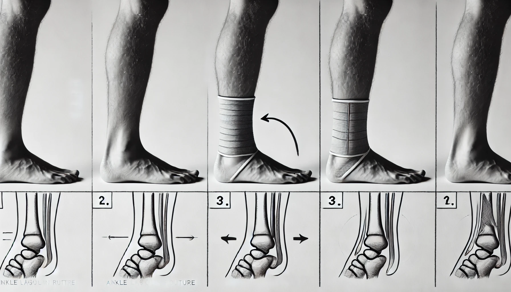 Ρήξη συνδέσμων ποδοκνημικής: 3 Στάδια Φυσικοθεραπείας για Γρήγορη Ανάκαμψη